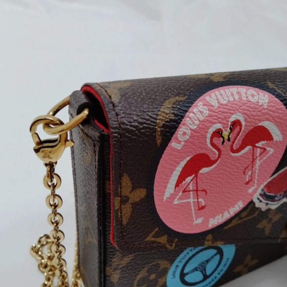 LOUIS VUITTON Felicie Pochette Limited Edition Monogram Canvas - Picture 13 of 16